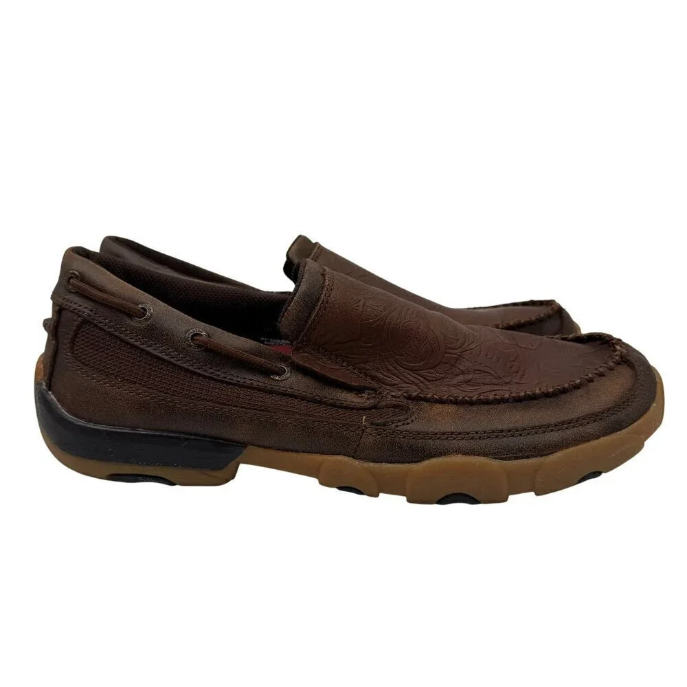 Twisted X Slip-On Driving Mocs Model MDMS014 Men's Size 8.5